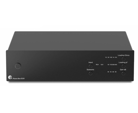Фонокорректор Pro-Ject Phono Box S3 B Black - 152274 за 23400 грн. | 4Club
