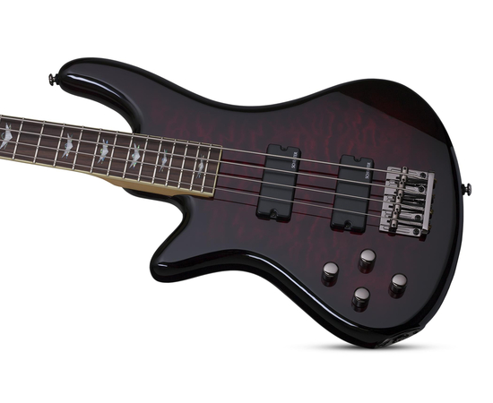 Левосторонняя бас-гитара SCHECTER STILETTO EXTREME-4 BCH L/H
