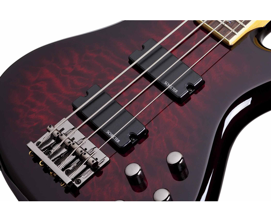 Левосторонняя бас-гитара SCHECTER STILETTO EXTREME-4 BCH L/H - купить в ...