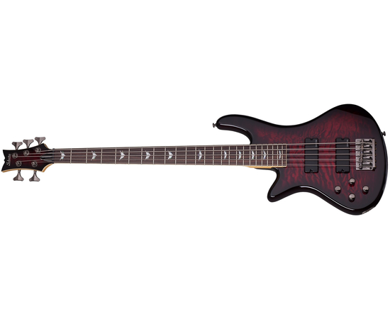 Левосторонняя пятиструнная бас-гитара SCHECTER STILETTO EXTREME-5 BCHL/H