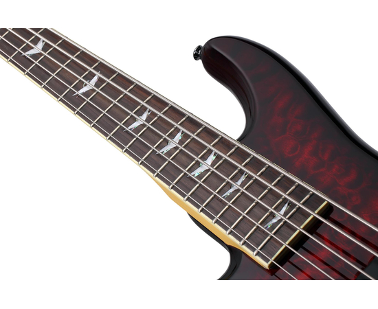 Левосторонняя пятиструнная бас-гитара SCHECTER STILETTO EXTREME-5 BCHL ...