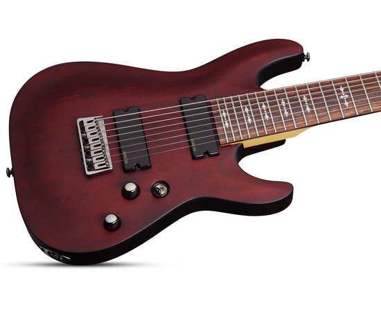 Восьмиструнная электрогитара Schecter OMEN-8 WSN