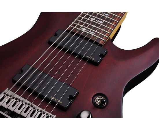 Восьмиструнная электрогитара Schecter OMEN-8 WSN