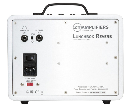 Гитарный комбоусилитель ZT Lunchbox Reverb Amplifier
