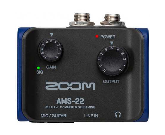 Аудіоінтерфейс Zoom AMS-22