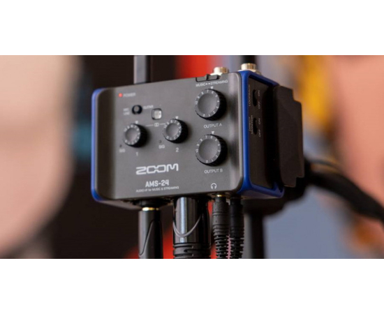 Аудіоінтерфейс Zoom AMS-24