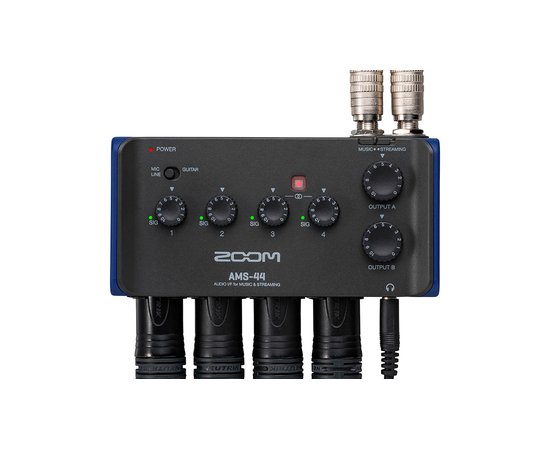 Аудіоінтерфейс Zoom AMS-44Аудіоінтерфейс Zoom AMS-44