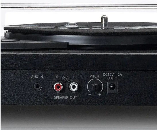 Виниловый проигрыватель Lenco LS-101BK