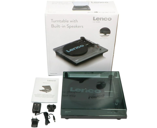 Виниловый проигрыватель Lenco LS-10BK