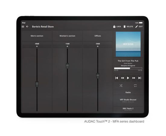 Трансляционный усилитель AUDAC MFA216