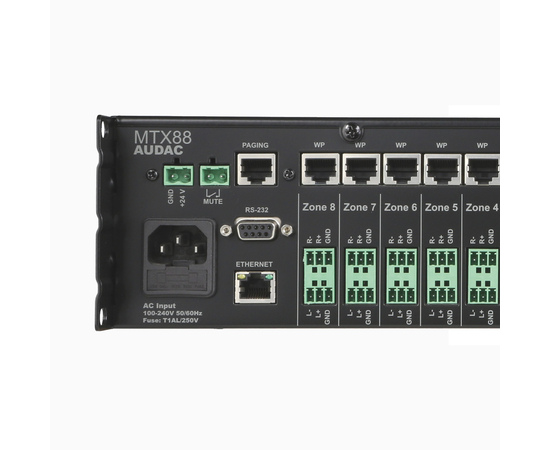 Матричний комутатор AUDAC MTX88