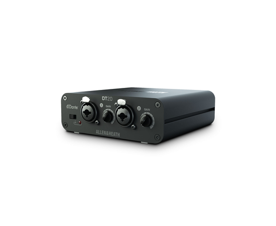 Интерфейс Dante Allen Heath DT20-X