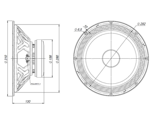 НЧ-СЧ динамік BEYMA 12CMV2