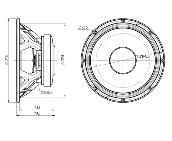 НЧ-СЧ динамік BEYMA 12MCB700