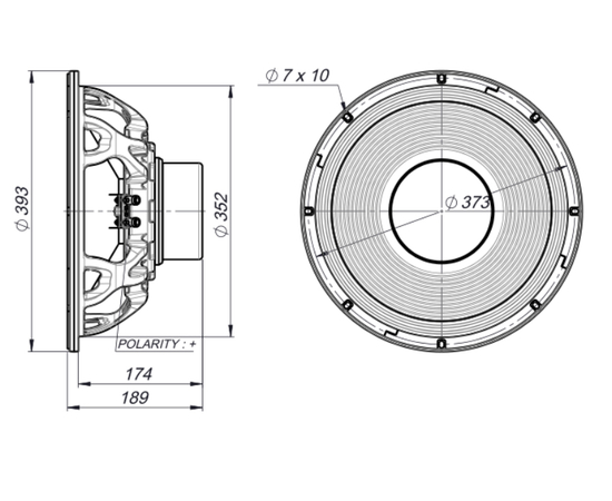 НЧ-динамік BEYMA 15LEX1000Nd