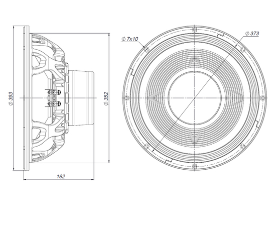 НЧ-динамік BEYMA 15LEX1600Nd