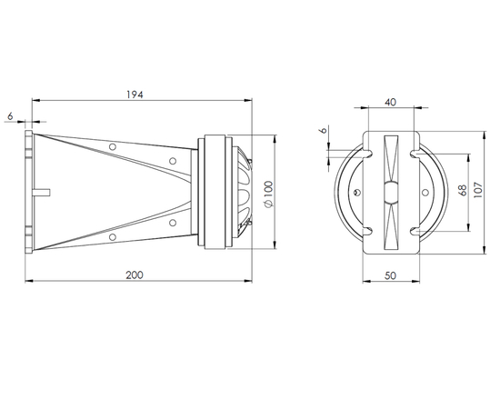 ВЧ-драйвер BEYMA WL4Fe/N