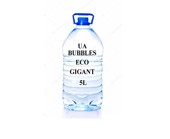 Жидкость для генератора мыльных пузырей BIG UA BUBBLES ECO GIGANT 5L ...