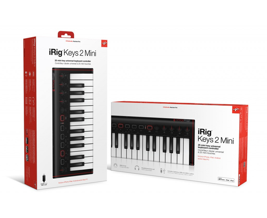 MIDI-клавиатура IK MULTIMEDIA iRIG KEYS 2 Mini