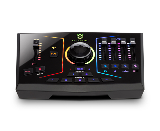 Аудіоінтерфейс / стрімінговий мікшер M-GAME RGB DUAL