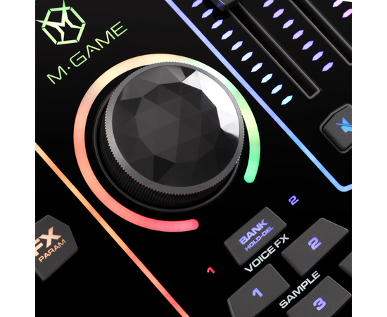 Аудіоінтерфейс / стрімінговий мікшер M-GAME RGB DUAL