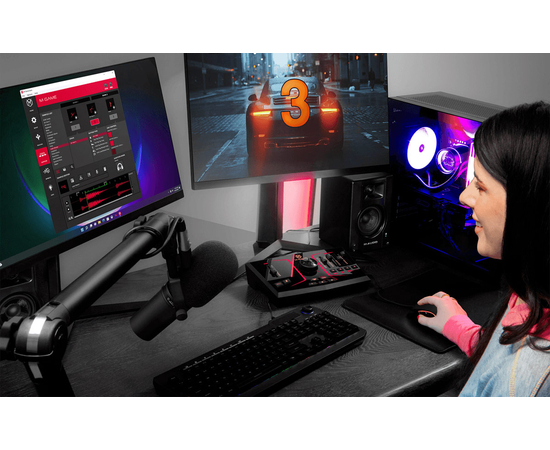 Аудіоінтерфейс / стрімінговий мікшер M-GAME SOLO