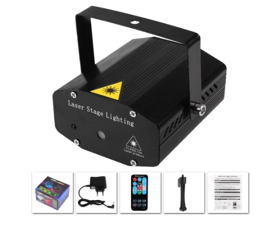 Мини-лазер S4 150mW RG Mini Laser Light USB ДУ