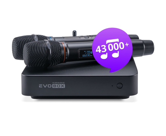 Караоке-система с микрофонами Evolution (EVOBOX Plus + SE-201D) - 152568 за 0 грн. | 4Club