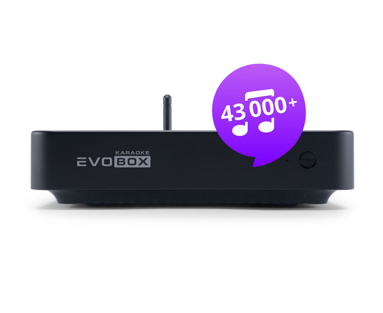 Караоке-система с микрофонами Evolution (EVOBOX Plus + SE-201D)