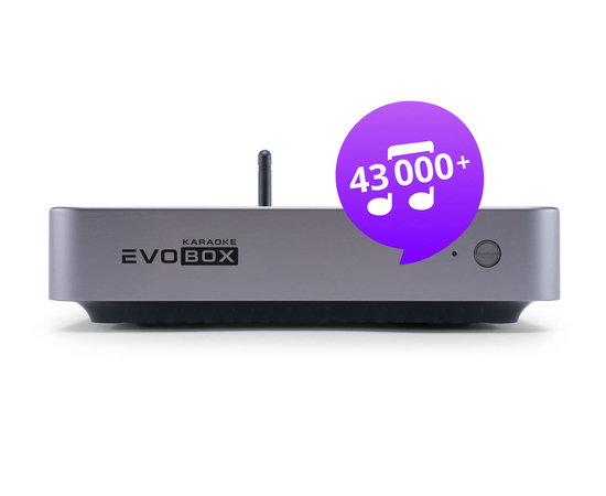 Караоке-система с микрофонами Evolution (EVOBOX Plus + SE-201D)