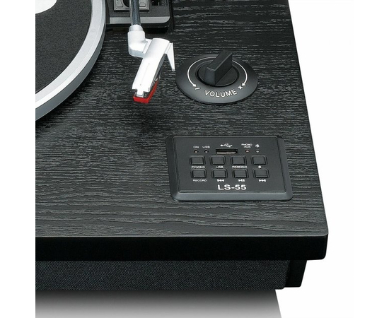 Виниловый проигрыватель Lenco LS-55BK