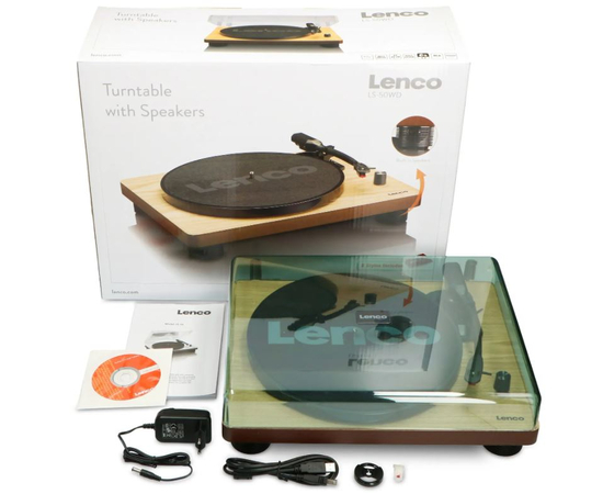 Виниловый проигрыватель Lenco LS-50WD