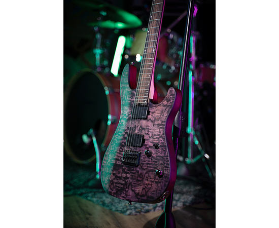 Электрогитара CORT KX500 Etched (Etched Deep Violet)