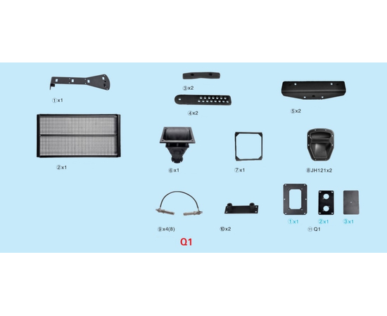 Комплект Q1 - 152658 за 0 грн. | 4Club