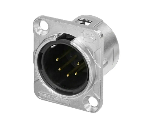 Панельный разъем XLR папа REAN by Neutrik RC5MDL - 152789 за 100 грн. | 4Club
