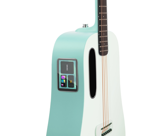 Трансакустическая смарт-гитара Blue Lava (Aqua Green)