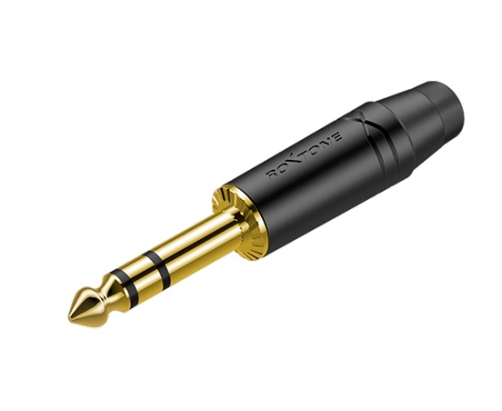 Разъем Roxtone RJ3PP-BK-BG Jack 6.3mm (stereo) - 152966 за 0 грн. | 4Club