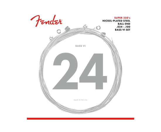 Струны для бас-гитар (6 шт.) FENDER 250'S - 153367 за 1178 грн. | 4Club