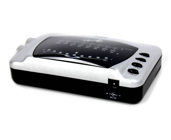 Тюнер FENDER AX-12 AUTO/CHROMATIC TUNER - SILVER