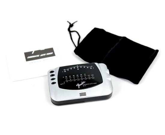 Тюнер FENDER AX-12 AUTO/CHROMATIC TUNER - SILVER