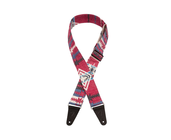 Гітарний ремінь FENDER STRAP 2" ZION AZTEC RED - 153378 за 0 грн. | 4Club