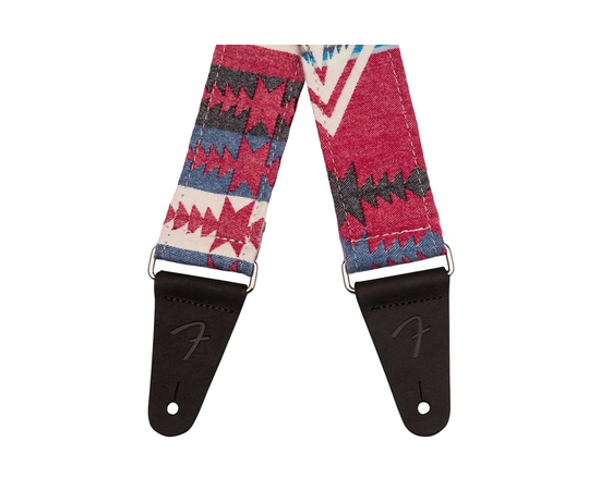 Гітарний ремінь FENDER STRAP 2" ZION AZTEC RED
