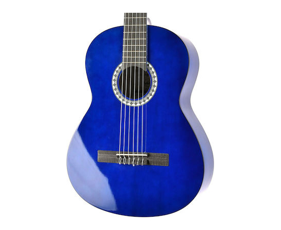 Класична гітара GEWA pure VGS Basic 4/4 (Transparent Blue)