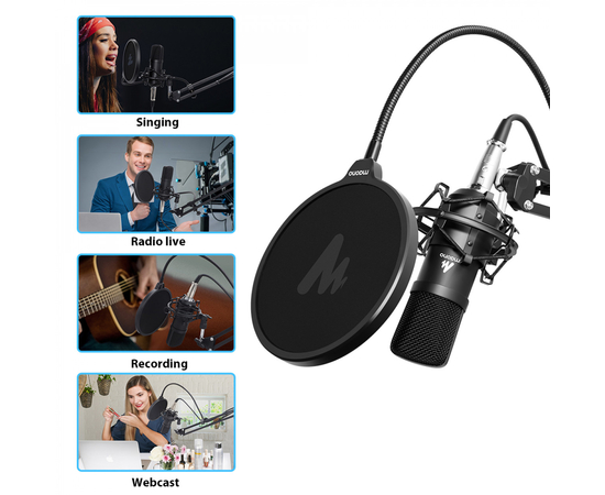 Мікрофонний набір для подкастерів Maono A03