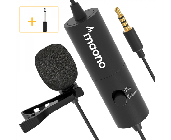 Петличний мікрофон Maono AU100