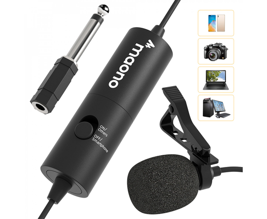 Петличний мікрофон Maono AU100