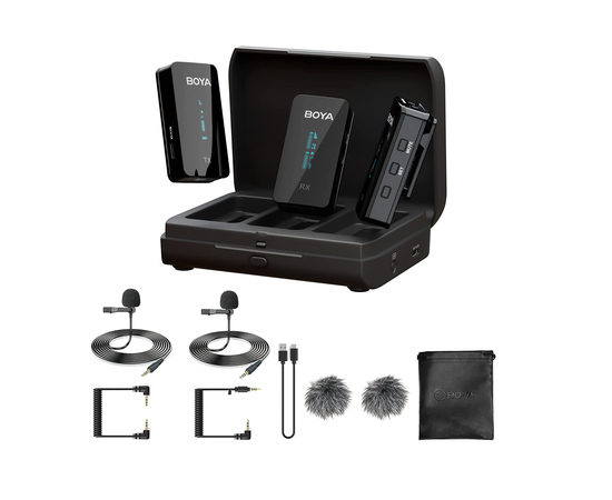 Беспроводная микрофонная система Boya BY-XM6-K2