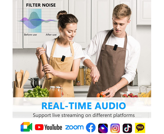 Беспроводная микрофонная система Boya BY-XM6-K2