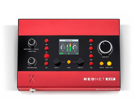 Микрофонный предусилитель FOCUSRITE RedNet X2P - 153444 за 0 грн. | 4Club