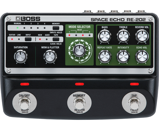 Процесор ефектів Boss RE-202 Space Echo